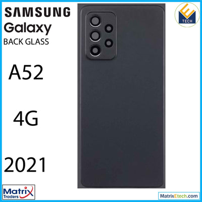 Samsung Galaxy A52 4G (A525 2021) Back Cover Glass With Camera Lens - Matrix Traders