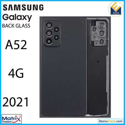 Samsung Galaxy A52 4G (A525 2021) Back Cover Glass With Camera Lens - Matrix Traders