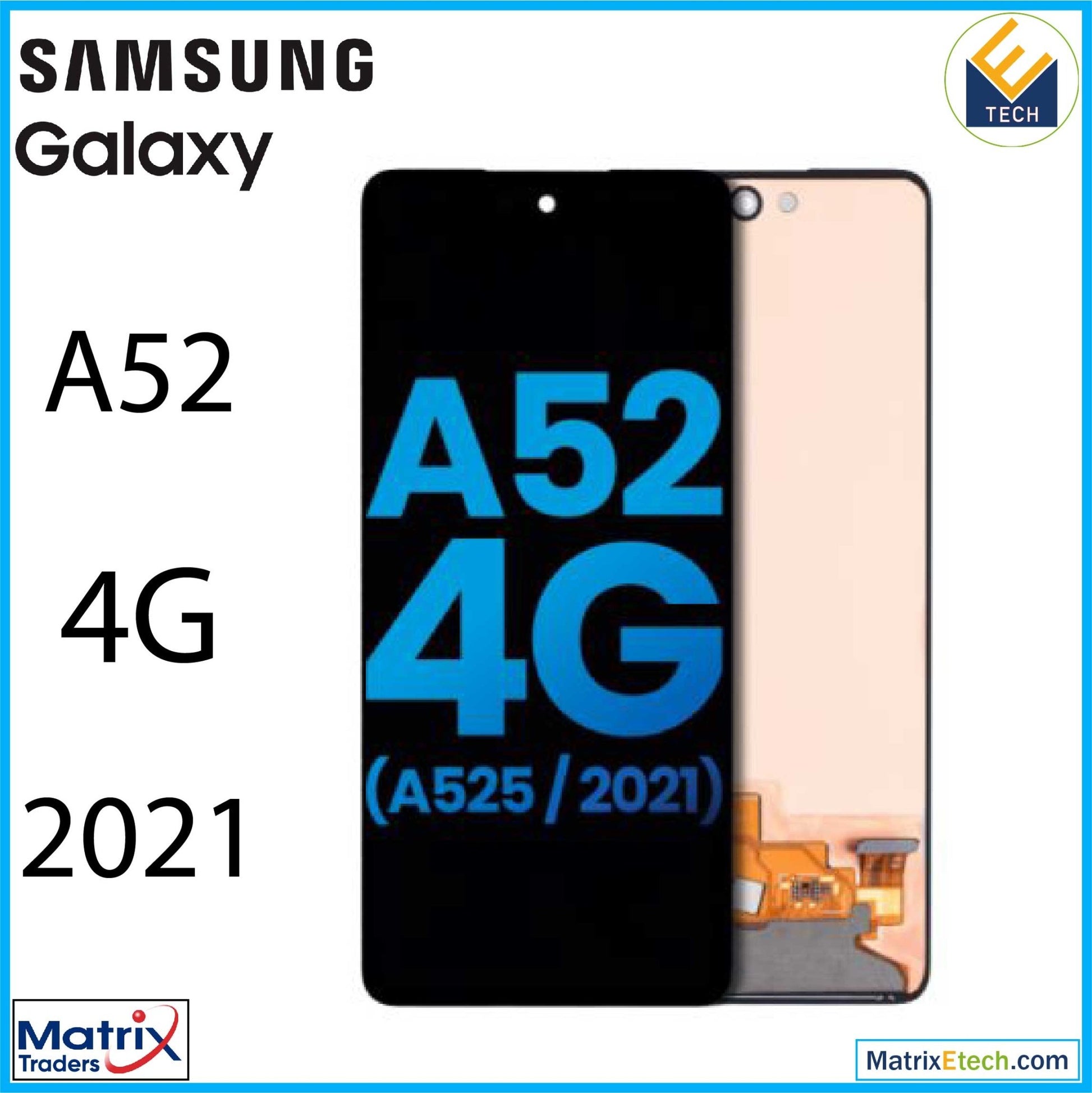 Samsung Galaxy A52 4G (A525 2021) LCD Assembly Without Frame - Matrix Traders