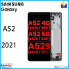 Samsung Galaxy A52 4G (A525 2021) OLED Assembly With Frame (6.46) (Aftermarket Plus) - Matrix Traders