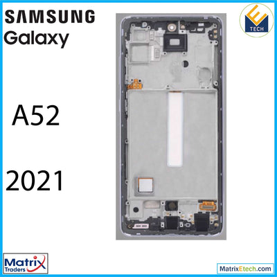 Samsung Galaxy A52 4G (A525 2021) OLED Assembly With Frame (6.46) (Aftermarket Plus) - Matrix Traders