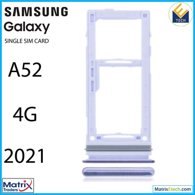 Samsung Galaxy A52 4G (A525 2021) Single Sim Card Tray - Matrix Traders