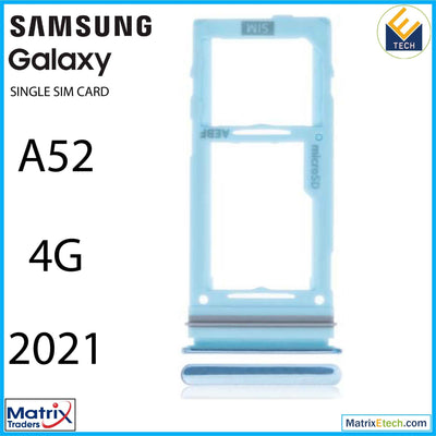 Samsung Galaxy A52 4G (A525 2021) Single Sim Card Tray - Matrix Traders