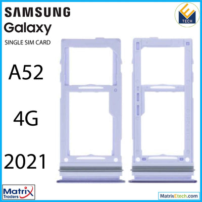 Samsung Galaxy A52 4G (A525 2021) Single Sim Card Tray - Matrix Traders