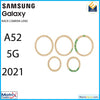 Samsung Galaxy A52 5G (A526 2021) Back Camera Lens With Adhesive (5 Piece Set) (10 Pack) - Matrix Traders