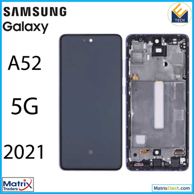 Samsung Galaxy A52 5G (A526 2021) LCD Assembly With Frame (Aftermarket Incell) - Matrix Traders