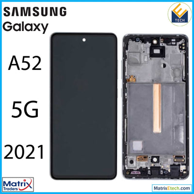 Samsung Galaxy A52 5G (A526 2021) OLED Assembly With Frame (Refurbished) - Matrix Traders