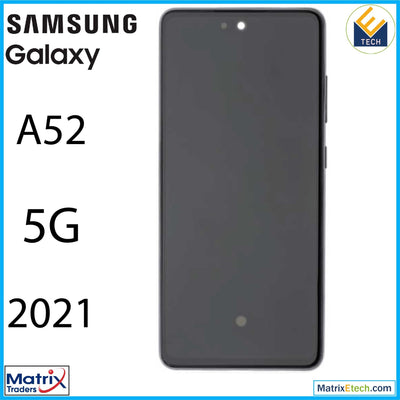 Samsung Galaxy A52 5G (A526 2021) OLED Assembly With Frame (Refurbished) - Matrix Traders