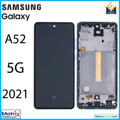 Samsung Galaxy A52 5G (A526 2021) OLED Assembly With Frame (Refurbished) - Matrix Traders