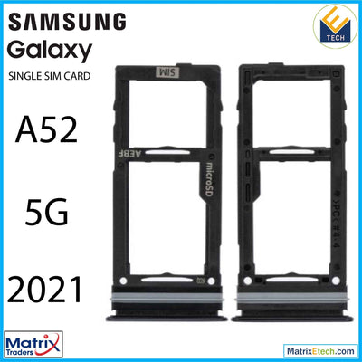 Samsung Galaxy A52 5G (A526 2021) Single Sim Card Tray - Matrix Traders