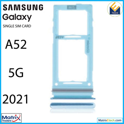 Samsung Galaxy A52 5G (A526 2021) Single Sim Card Tray - Matrix Traders