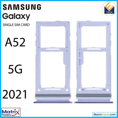 Samsung Galaxy A52 5G (A526 2021) Single Sim Card Tray - Matrix Traders