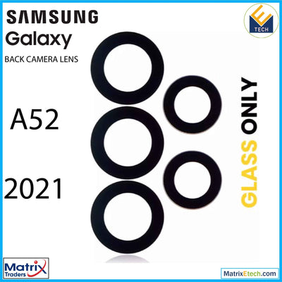 Samsung Galaxy A52 (A525 2021) Back Camera Lens (Glass Only) With Adhesive - Matrix Traders