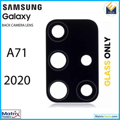 Samsung Galaxy A71 (A715 2020) Back Camera Lens With Adhesive (10 Pack) - Matrix Traders