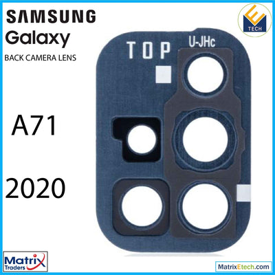 Samsung Galaxy A71 (A715 2020) Back Camera Lens With Cover Bezel Ring - Matrix Traders