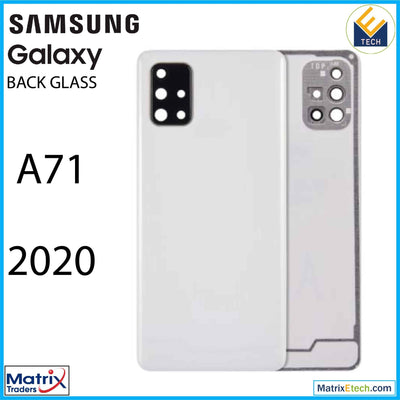 Samsung Galaxy A71 (A715 2020) Back cover Glass With Camera Lens - Matrix Traders