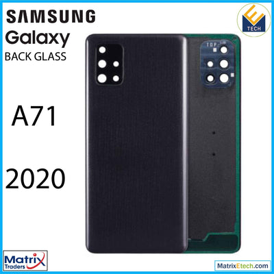 Samsung Galaxy A71 (A715 2020) Back cover Glass With Camera Lens - Matrix Traders