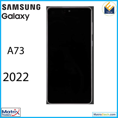 Samsung Galaxy A73 (A735 2022) OLED Assembly With Frame (Refurbished) - Matrix Traders