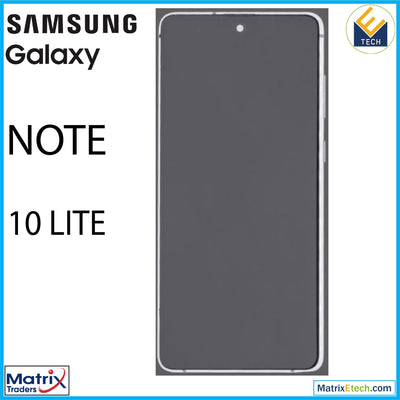 Samsung Galaxy Note 10 Lite OLED Assembly With Frame - Matrix Traders