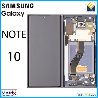 Samsung Galaxy Note 10 OLED Assembly With Frame - Matrix Traders