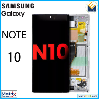 Samsung Galaxy Note 10 OLED Assembly With Frame - Matrix Traders