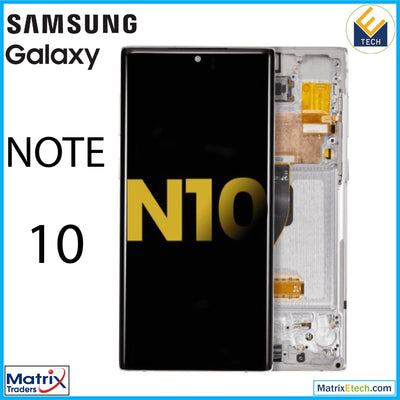 Samsung Galaxy Note 10 OLED Assembly With Frame - Matrix Traders