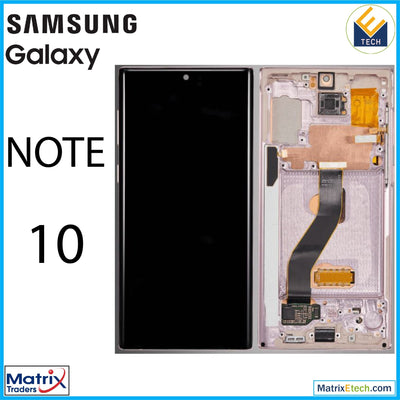 Samsung Galaxy Note 10 OLED Assembly With Frame - Matrix Traders