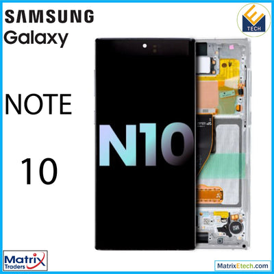 Samsung Galaxy Note 10 OLED Assembly With Frame - Matrix Traders