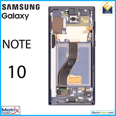 Samsung Galaxy Note 10 OLED Assembly With Frame - Matrix Traders