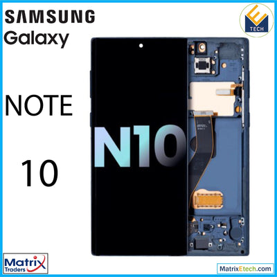 Samsung Galaxy Note 10 OLED Assembly With Frame - Matrix Traders