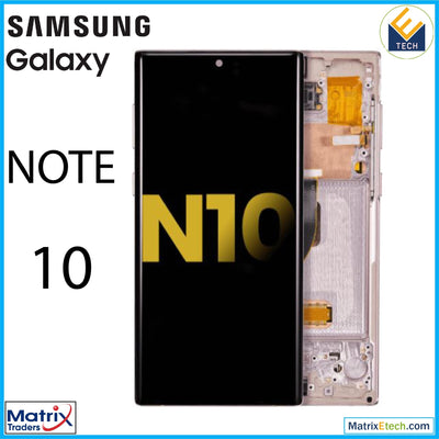 Samsung Galaxy Note 10 OLED Assembly With Frame - Matrix Traders