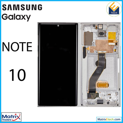 Samsung Galaxy Note 10 OLED Assembly With Frame - Matrix Traders