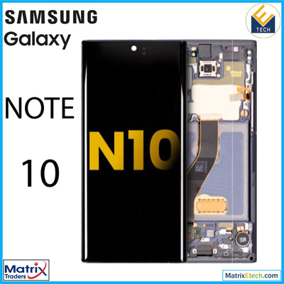 Samsung Galaxy Note 10 OLED Assembly With Frame - Matrix Traders