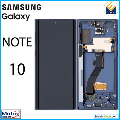 Samsung Galaxy Note 10 OLED Assembly With Frame - Matrix Traders