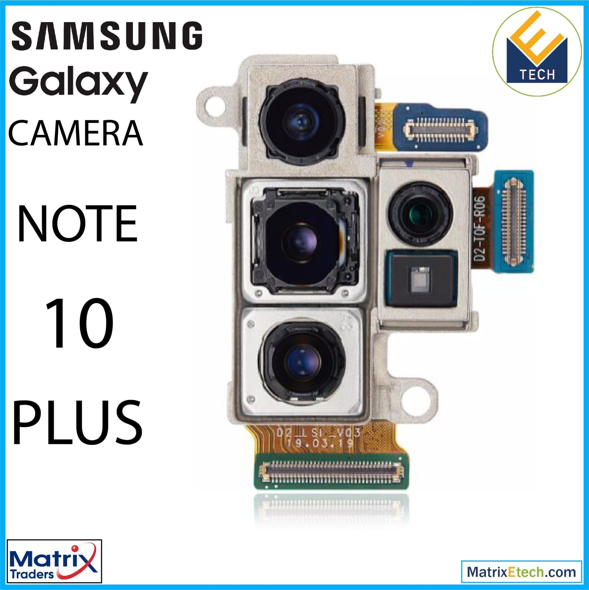 Samsung Galaxy Note 10 Plus 5G Back Camera - Matrix Traders