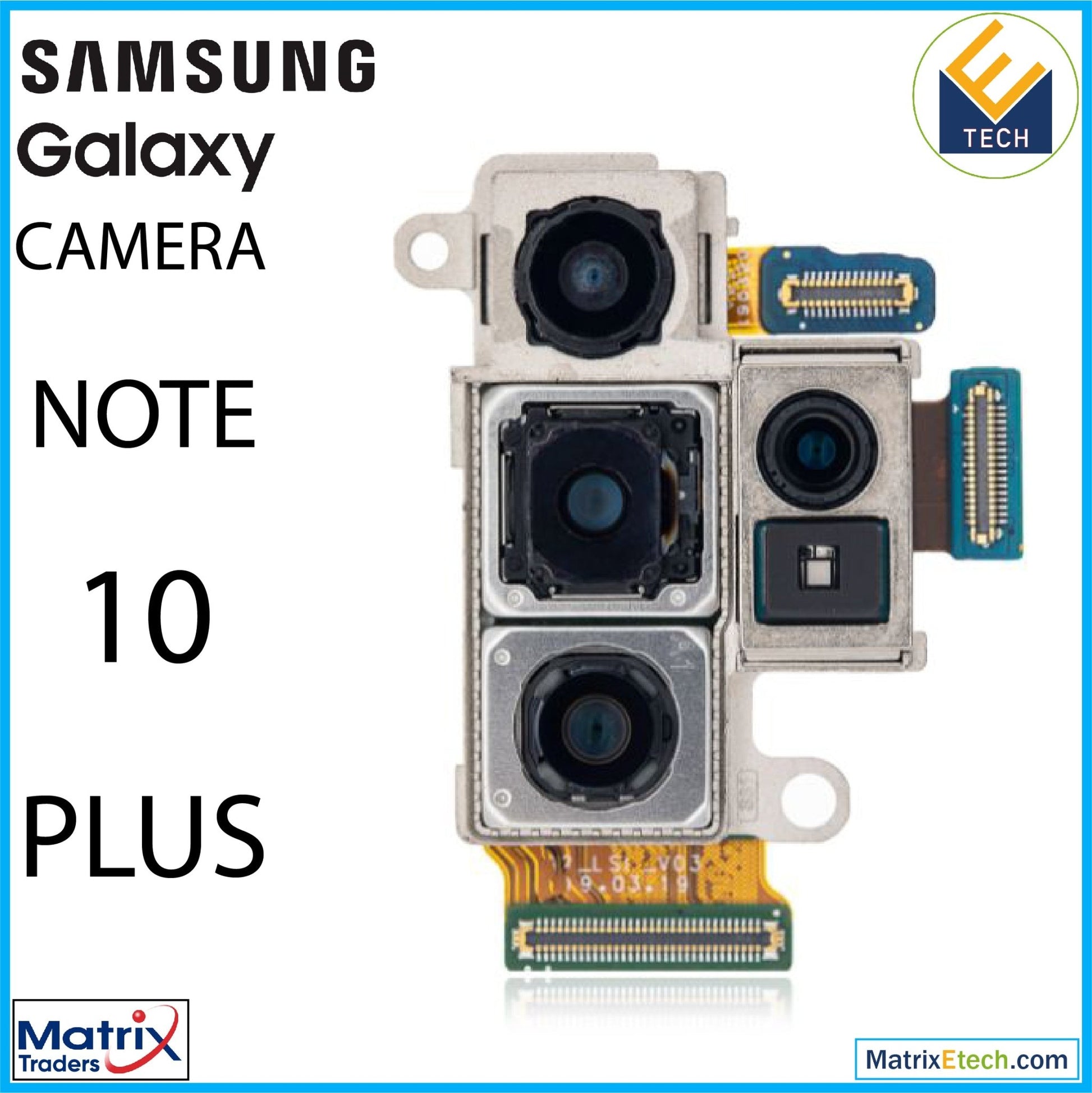 Samsung Galaxy Note 10 Plus 5G Back Camera (Pull Grade B) - Matrix Traders