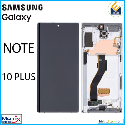 Samsung Galaxy Note 10 Plus 5G OLED Assembly With Frame - Matrix Traders