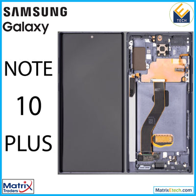 Samsung Galaxy Note 10 Plus 5G OLED Assembly With Frame - Matrix Traders