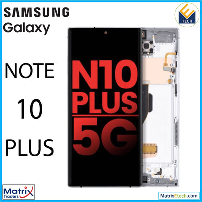 Samsung Galaxy Note 10 Plus 5G OLED Assembly With Frame - Matrix Traders