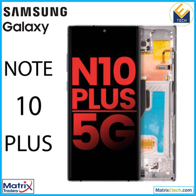 Samsung Galaxy Note 10 Plus 5G OLED Assembly With Frame - Matrix Traders