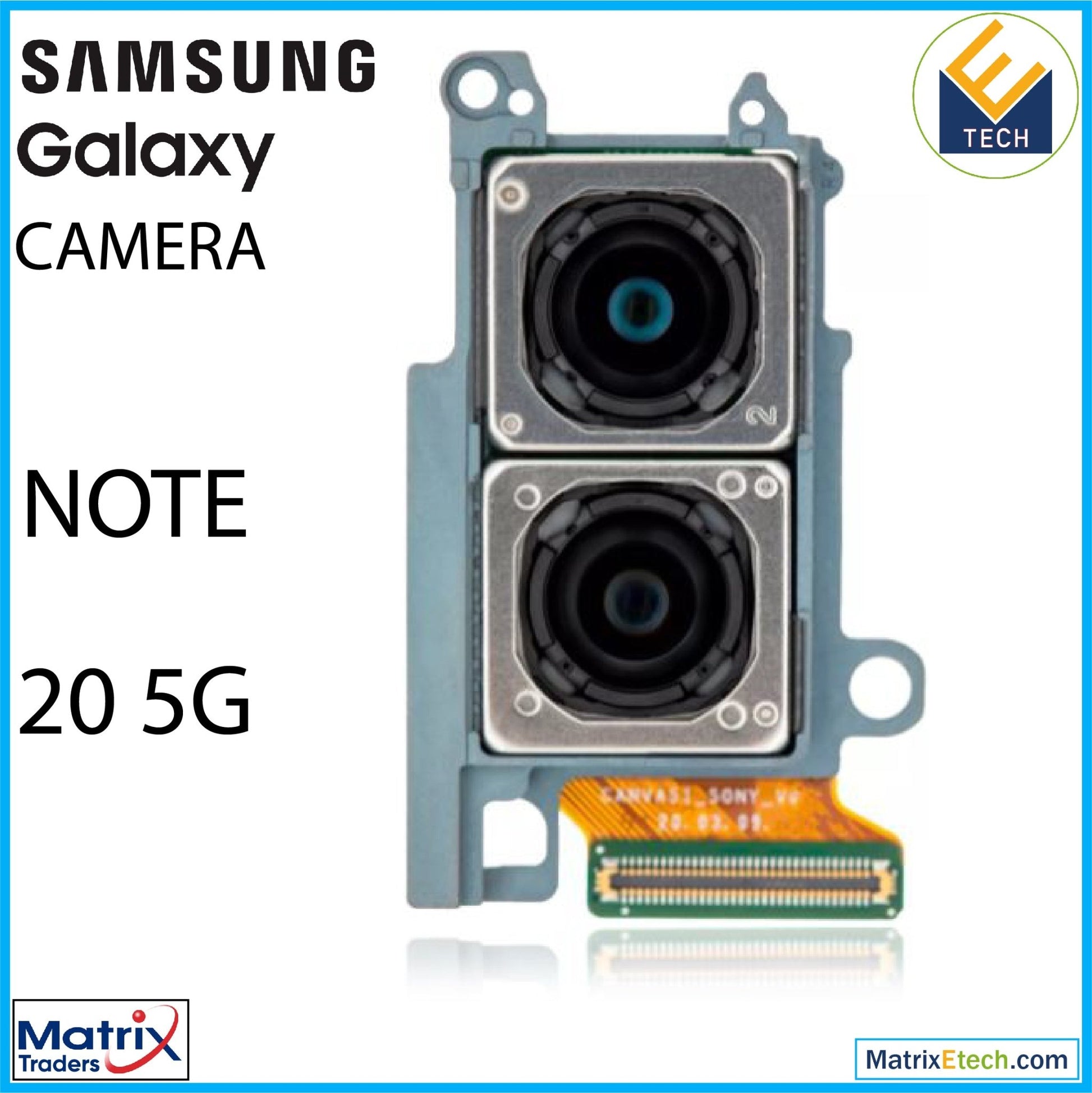 Samsung Galaxy Note 20 5G Back Camera (N981U) (US Version) - Matrix Traders