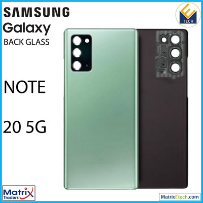 Samsung Galaxy Note 20 5G Back cover Glass With Adhesive (Service Pack) - Matrix Traders