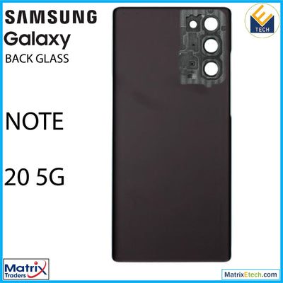 Samsung Galaxy Note 20 5G Back cover Glass With Adhesive (Service Pack) - Matrix Traders