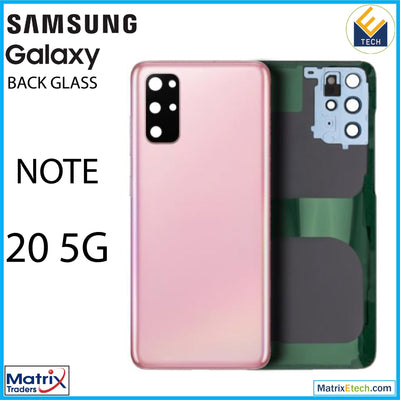 Samsung Galaxy Note 20 5G Back cover Glass With Adhesive (Service Pack) - Matrix Traders