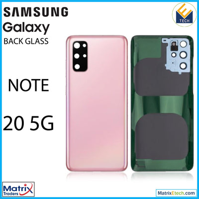 Samsung Galaxy Note 20 5G Back cover Glass With Adhesive (Service Pack) - Matrix Traders