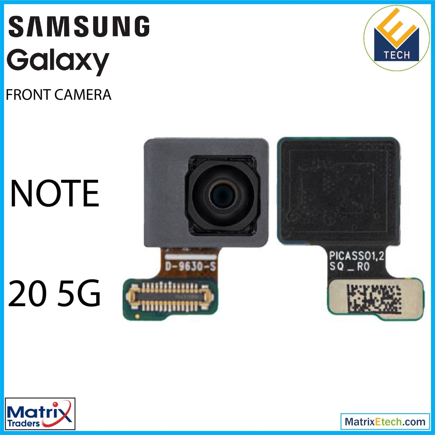 Samsung Galaxy Note 20 5G Front Camera (US Version) - Matrix Traders