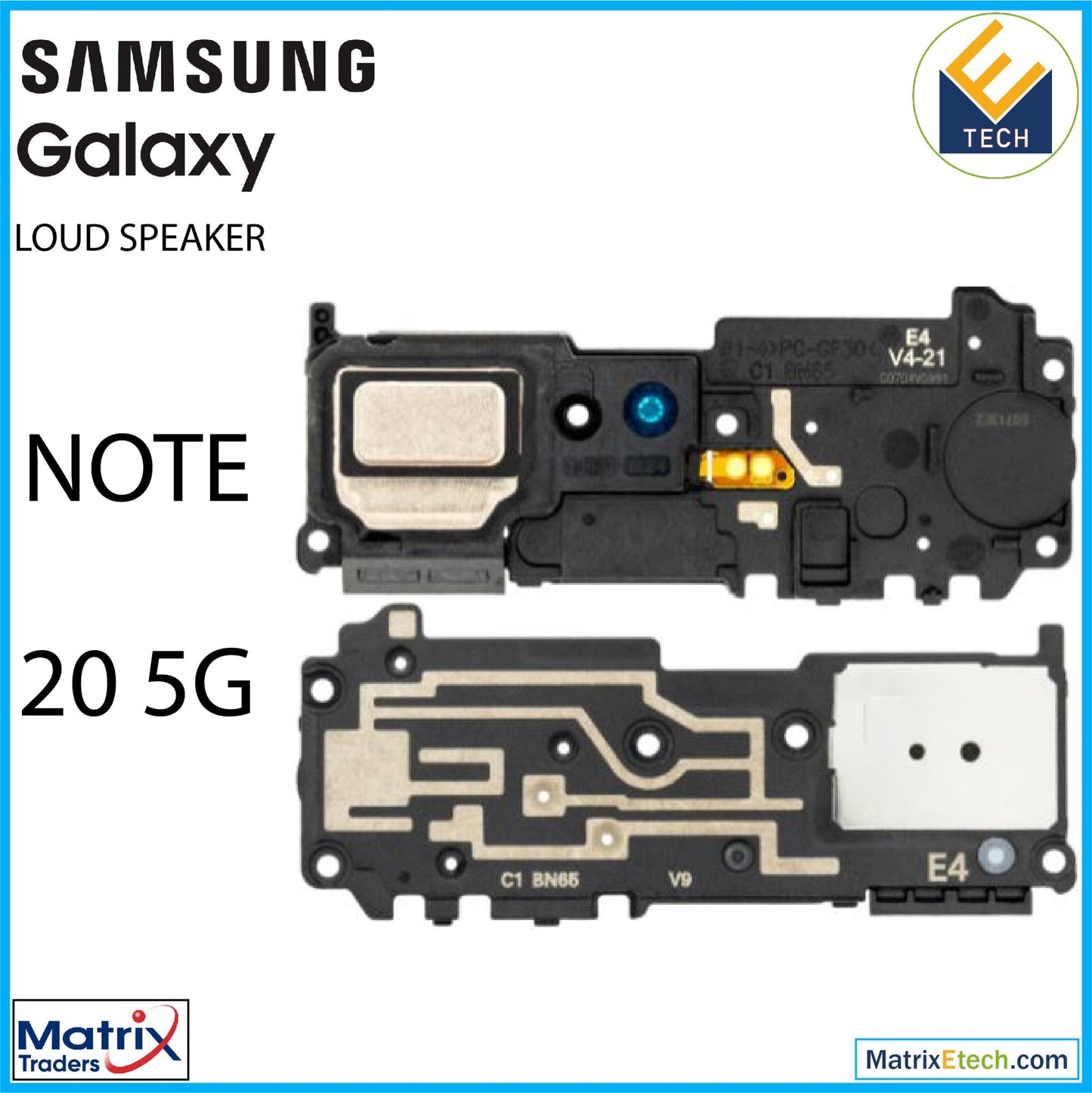 Samsung Galaxy Note 20 5G Loudspeaker - Matrix Traders