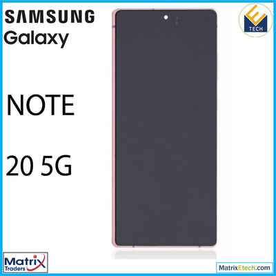 Samsung Galaxy Note 20 5G OLED Assembly With Frame - Matrix Traders