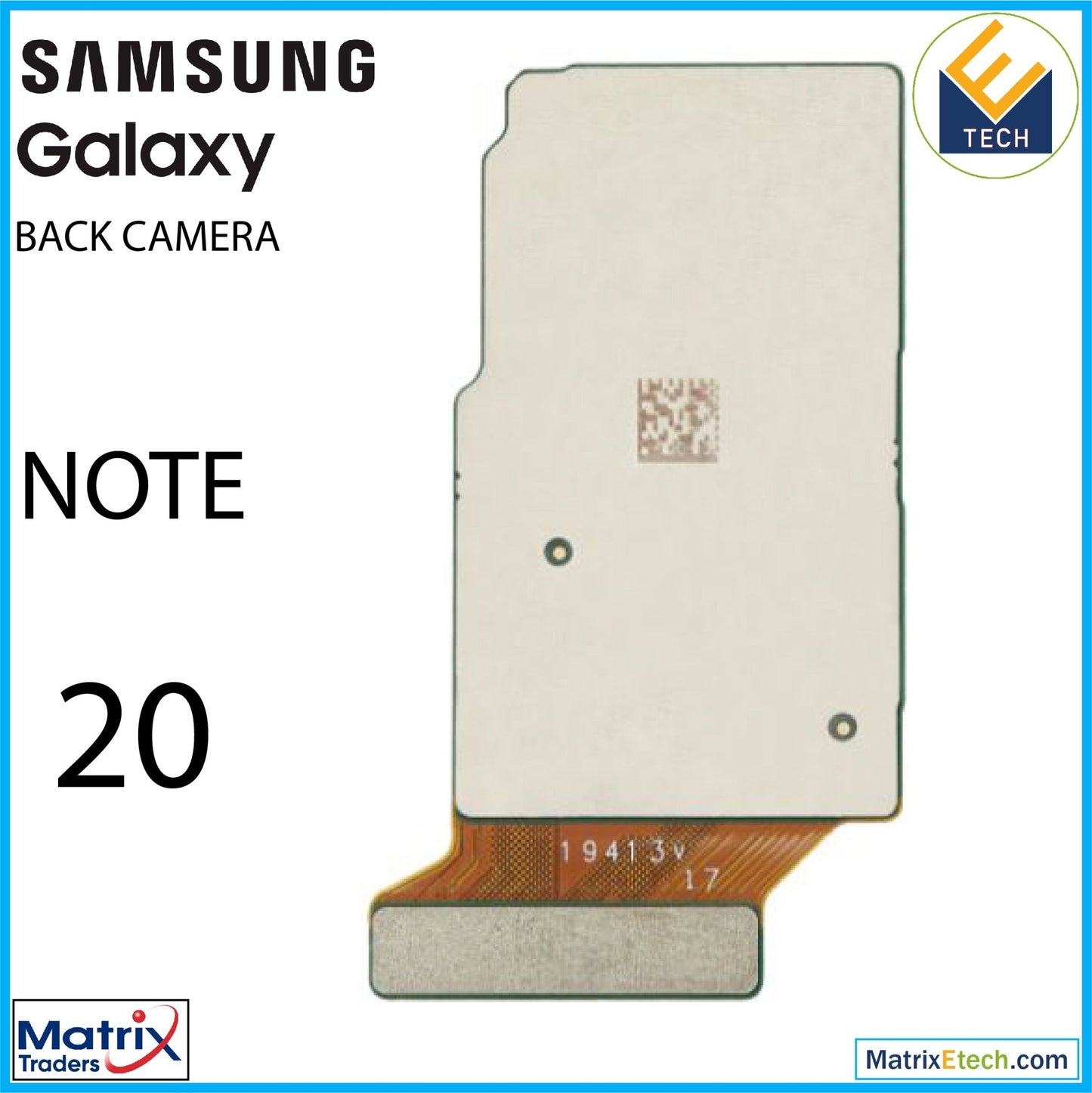 Samsung Galaxy Note 20 Back Camera (Without Bracket) (US Version) - Matrix Traders