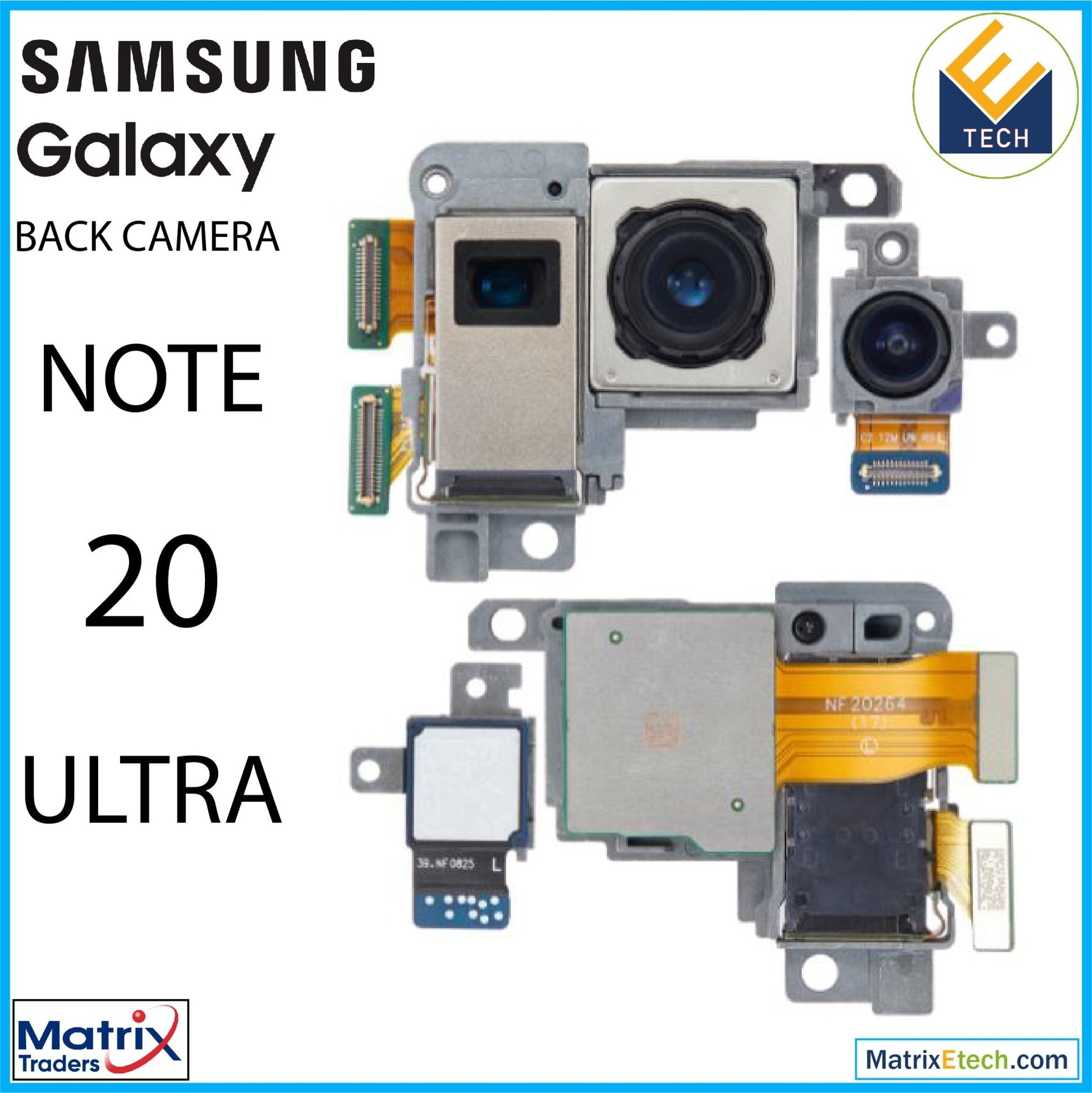 Samsung Galaxy Note 20 Ultra 5G Back Camera (Normal) - Matrix Traders